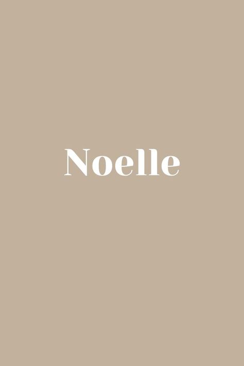 Genshin Noelle Wallpaper, Noelle Name, Noelle T Illustration, Noelle Name Meaning, Middle Names For Raine, Geshin Impact Noelle, N Names, Baby Blues, Baby Name