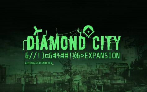 Diamond City Expansion Fallout 4 Diamond City, Emerald City Tv Series, Nuka World, Nick Valentine, Fallout New Vegas Map, Fallout 4 Mods, New Photos Hd, Fall Out 4, Fallout Game