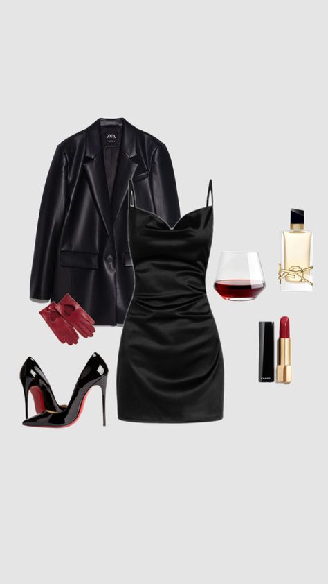 #outfit #itgirl #mobwifeaesthetic #darkfeminine #femmefatale #fyp Vampire Fashion, Seductive Style, Burgundy Outfit, Party Fits, Everyday Fashion Outfits, Going Out Outfits, Little Dresses, Lookbook Outfits, Aesthetic Outfits