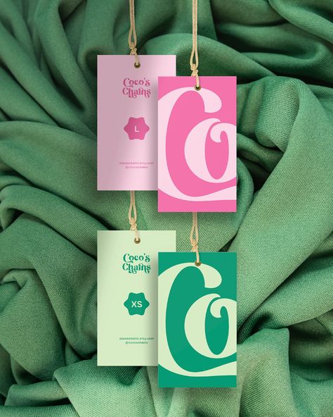 Clothing Brand Identity Reveal: Coco’s Chains [Part 1/2] Excited to finally share the design process behind Coco’s Chains’ bold new brand identity! Each design choice was made with strategy in mind, aligning with the playful, confident, and creative essence of the brand. 💚 Posters Design – Featuring bold typography and a vibrant color palette, the posters speak directly to the brand’s youthful, Gen Z audience. The message? Express your style and make a statement. 💚 Packaging Box – We desig... Brand Posters, Girly Logo Design, Clothing Brand Identity, Girly Logo, Posters Design, Branding Process, Hair Brands, Fine Art Portraits, Bold Typography