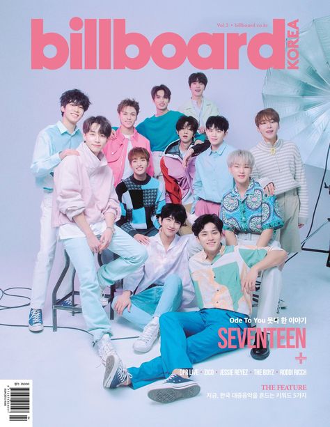 SEVENTEEN GLOBAL on Twitter: "[IG] #SEVENTEEN posted a picture of their cover for @billboardkorea’s 3rd volume. There are two volumes which you can get by pre-ordering on https://t.co/cnH5T1kD5k on April 1st at 5PM.   @pledis_17 @pledis_17jp #SEVENTEEN #세븐틴 #セブンティーン #セブチ #十七 #ㅂ… https://t.co/VeWsiPy4sB" Seventeen Magazine Covers, Justin Bieber Facts, Jessie Reyez, Billboard Magazine, Korea Magazine, Carat Seventeen, Seventeen Magazine, Seventeen Wallpapers, Kpop Posters