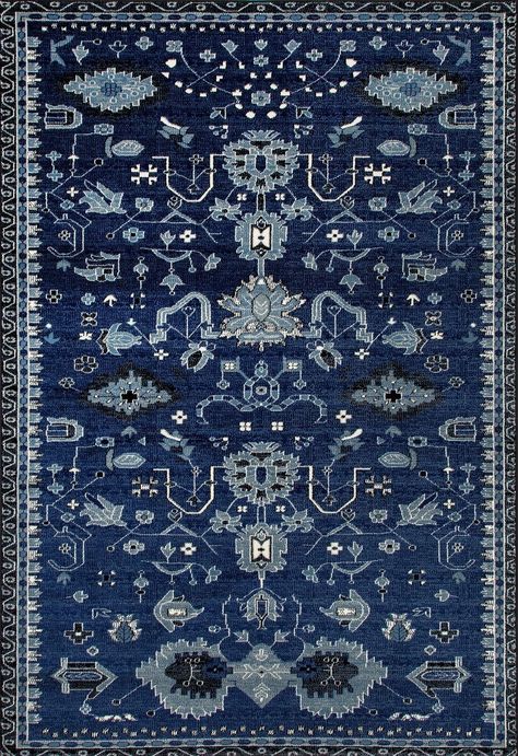 Basement Rug, Blue Persian Rug, Welcome Rugs, Boho Apartment, Pattern Rugs, Blue Patterns, Affordable Rugs, Cheap Carpet Runners, Navy Blue Linen