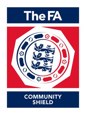 The Football Association Community Shield (formerly the Charity Shield) is English football's annual match contested between the champions of the previous Premier League season and the holders of the FA Cup at Wembley Stadium. Fa Community Shield, England Fa, Community Shield, Shield Vector, Football Score, Cup Logo, Club World Cup, Community Logo, Football Icon