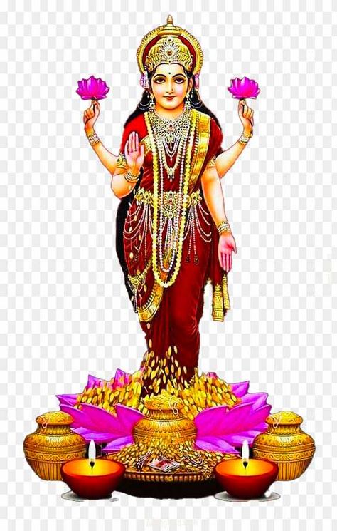 Laxmi Mata, Lakshmi Photos, Png Images Free, Happy Navratri Images, Stylish Dp, Navratri Images, Golden Painting, Background Clipart, Happy Navratri