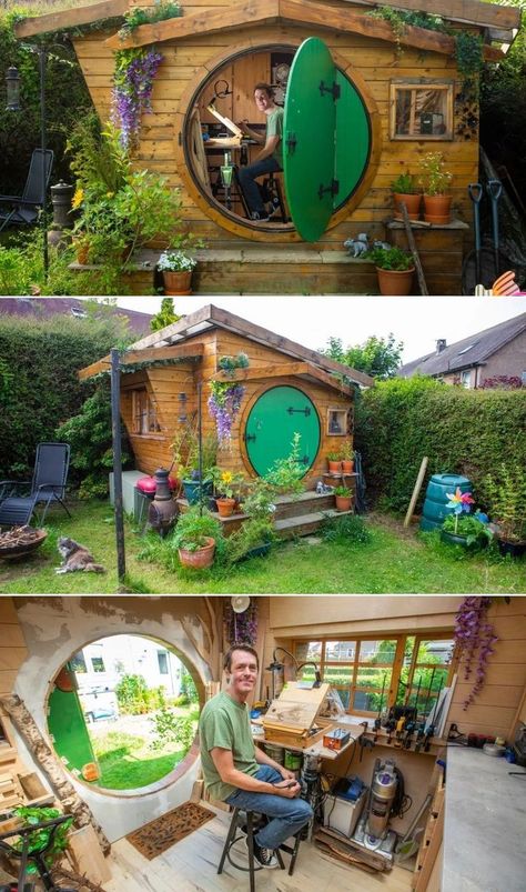 Casa Hobbit, House Simple, Hobbit House, Front Yard Landscaping Ideas, Yard Landscaping Ideas, Have Inspiration, Kitchen Remodeling Projects, House Landscape, Commercial Interior Design