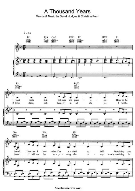 A Thousand Years Piano Sheet Music Christina Perri Download A Thousand Years Piano Piano Sheet Music Free PDF Download A Thousand Years Piano, Thousand Years Piano, Music Quotes Art, Piano Sheet Music Pdf, Piano Ideas, Pop Sheet Music, Kirk Franklin, Piano Beginner, Violin Sheet