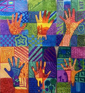 Hand With Pencil, Melanie C, Folding Paper, Art Therapy Activities, Therapy Activities, Cool Backgrounds, Permanent Marker, Color Wheel, Art Therapy