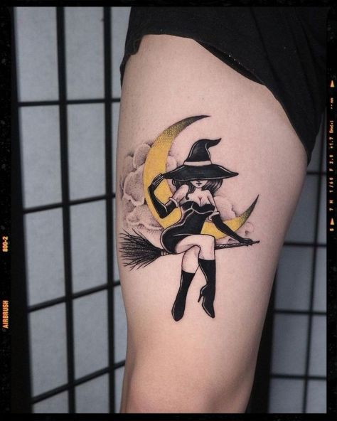 Tattoo Between Breast, Witchcraft Tattoos, Pagan Tattoo, Wiccan Tattoos, Witch Tattoo, Scary Tattoos, Goddess Tattoo, Magic Tattoo, Spooky Tattoos