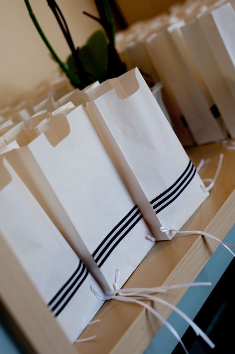 Regular white paper bags with strings for tzitzis and black and white ribbon! Just cut a 'neck' out of the top! Voila! Tzitzis favor bags! Brit Milah, Bar Mitzvah Party, Bar Mitzva, Age Appropriate Toys, Black And White Ribbon, Party Store, Jewish Gifts, Jewish Holidays, Party Stores