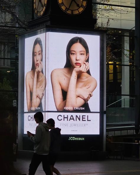 Chanel Brand Ambassador, Chanel Brand Ambassador Aesthetic, Chanel Billboard, Jennie Billboard, Brand Ambassador Aesthetic, Chanel Brand, Fine Jewels, Brand Ambassador, Vision Board