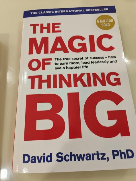 Wealth Health Money (@1WealthHealth) on X The Magic Of Thinking Big, Georgia State University, Kindle Reader, Bedtime Reading, Switch Words, David J, Thought Process, Think Big, Secret To Success