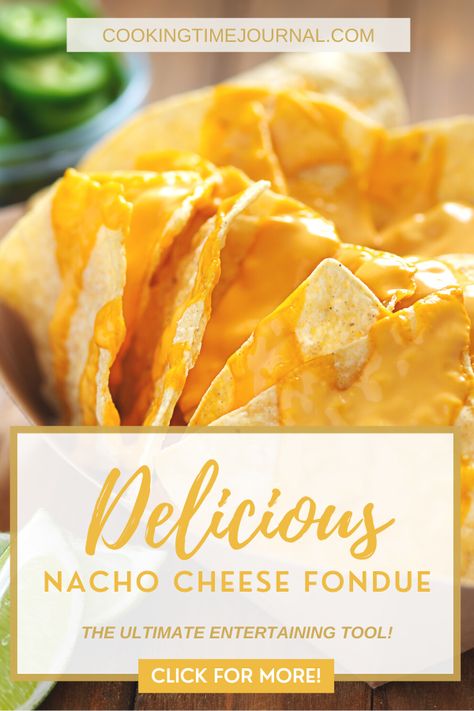 Who doesn't love nachos!? These are the ultimate cheese fountains for making delicious nacho cheese fondue! Take your entertaining to the next level with these essential entertaining tools that are sure to be a big hit with all of your guests! #nachocheesefondue #nachocheese #cheesefondue Cheese Fondue Recipe Without Alcohol, Best Nacho Cheese, Melting Pot Cheese Fondue, Cheese Fondue Dippers, Cheese Fountain, Cheese Fondue Party, Best Cheese Fondue, Easy Cheese Fondue, Melting Pot Recipes