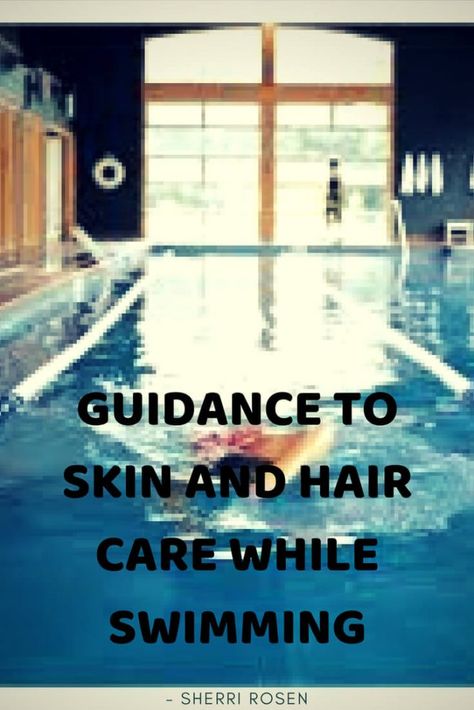 Swimmer Hair Care, Swimming Skin Care Tips, Swim Instructor Hairstyles, Swim Essentials, Swimming Essentials, Swim Hair Care, Swimmers Hair, Swim Instructor, Swimming Hairstyles