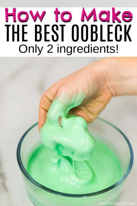 How To Make Floam, Oobleck Recipe, How To Make Oobleck, Bartholomew And The Oobleck, How To Make Glue, Homemade Playdough Recipe, Homemade Bubbles, Science Camp, Diy Science Experiments