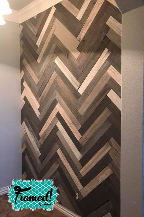 See how Framed! by Sarah Williams layered the paint to make each board unique and ready for my DIY Herringbone Wood Accent Wall. Watch the Install! There are really endless possibilities for this wall. #FramedbySarah #Framed! | DIY Accent Wall | Wood Accent Wall | Farmhouse DIY | Herringbone Accent Wall | Rustic Home | Accent Wall Ideas | Accent Wall Tutorial, Herringbone Accent Wall, Sarah Williams, Herringbone Wood, Accent Wall Paint, Diy Accent Wall, Wall Watch, Big Wall Art, Wood Accent Wall