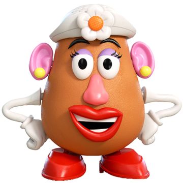 Mrs. Potato Head | Pixar Wiki | Fandom Mr And Mrs Potato Head, Jessie And Buzz, Movie Franchises, Mrs Potato Head, Pixar Animation Studios, Dibujos Toy Story, How To Pop Ears, Pixar Animation, Space Ranger