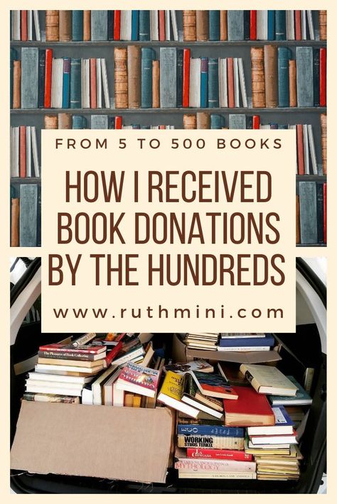 I run a bookmobile and once people found out I was giving away free books, I was drowning in donations. Small Bookstore, Cozy Bookstore, Book Bus, Book Truck, Bookshop Café, Comunity Manager, Bookstore Design, Library Cafe, Mobile Library