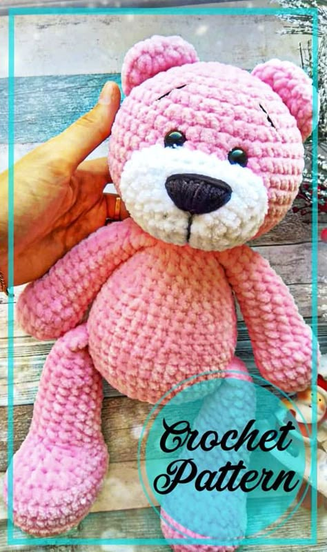 Amazing and Cute Amigurumi Pattern Ideas and New Trends - Womensays.com Women Blog Amigurumi Teddy Bear Pattern, Large Crochet Bear Pattern Free, Free Crochet Teddy Bear Pattern English, Amigurumi Free Pattern Pdf English, Crochet Teddy Free Pattern, Crochet Teddy Bear Pattern Free Amigurumi, Crocheted Teddy Bear Pattern Free, Crochet Teddy Bear Pattern Free Easy Amigurumi, Free Pdf Crochet Patterns English