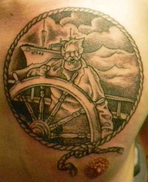 Steering Wheel Tattoo, Pirate Compass Tattoo, Tattoo Ship, Ship Wheel Tattoo, Fisherman Tattoo, Pirate Compass, Tattoo Anchor, Ship Steering Wheel, Wheel Tattoo