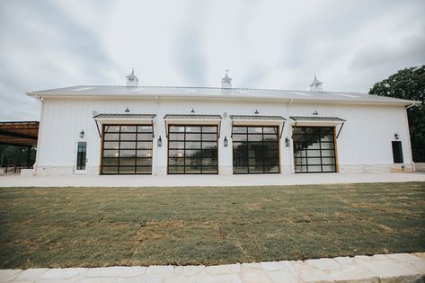 Metal Wedding Venue Building, Barndominium Event Center, Metal Building Event Venues, Pole Barn Wedding Venues, Event Center Design, Barn Event Space, Event Venue Design, Event Space Design, Event Venue Spaces