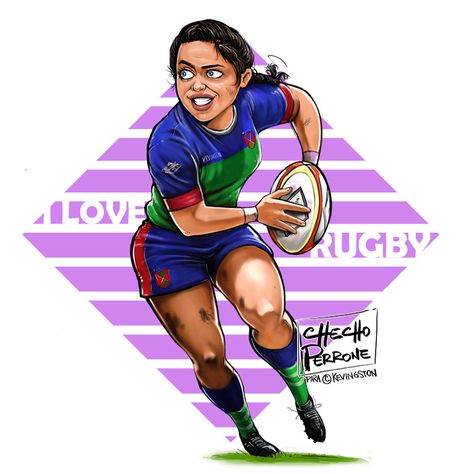 Rugby femenino #rugbyfemenono dibujo Checho Perrone Rugby Drawing, Women Rugby, Rugby Art, Rugby Girls, Sport Ideas, Rugby Logo, Rugby Balls, Womens Rugby, Sport Illustration