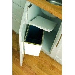 Under Sink Waste Bin, 16 Litre Under Sink Bin, Books Money, Shoe Rack For Small Spaces, Kitchen Waste Bin, Storage Bins Organization, Sink Kitchen, Shoe Rack Organization, Kitchen Waste, Waste Bin