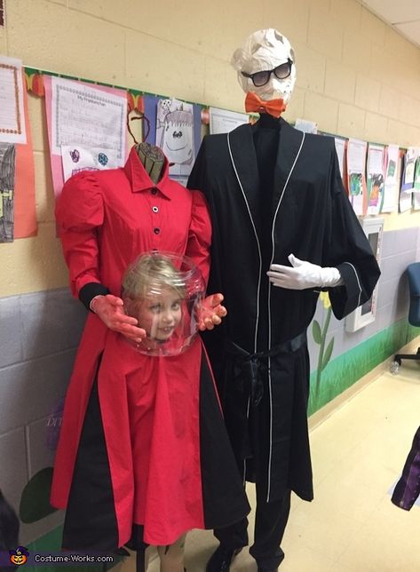 Invisible Man and Headless Woman - 2018 Halloween Costume Contest Headless Woman, The Invisible Man, Easy Diy Costumes, Woman Costume, Costume Works, Invisible Man, Halloween Costume Contest, Costume Contest, The Invisible