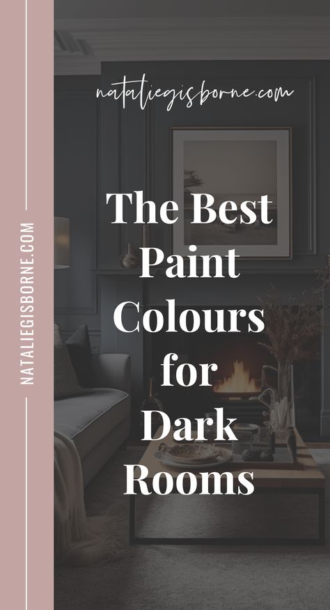 Paint Colours For Dark Rooms: The Ultimate Guide to Choosing Paint Colours for Your Hallway, Living Room, Bedroom, and Kitchen Best paint color to brighten a dark room Interior Dark Colors, Dark Low Ceiling Living Room, Small Dark Hallway Paint Colors, Dark Colour For Bedroom, Paint Room All One Color, Best Paint Color To Brighten A Dark Room, Dark Paint Small Bedroom, Dark Living Room Ideas Brighten, Best Paint Colors For Dark Hallways