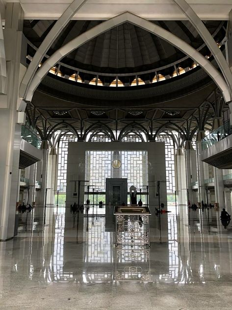 Masjid Mizan Zainul Abdeen (Iron Mosque), Putrajaya, Selangor, Malaysia. Masjid Putrajaya, Putrajaya, Eiffel Tower Inside, Eiffel Tower, Tower, Building, Travel, Quick Saves