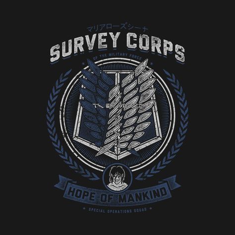 Survey Corps Logo, Survey Corps, Usa Products, Funny Tee Shirts, Attack On Titan Anime, Juventus Logo, Featured Art, Funny Tees, Sport Team Logos