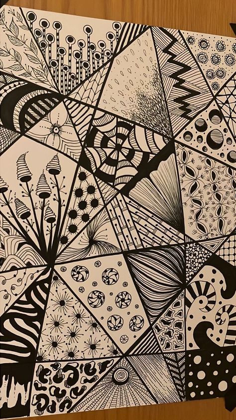 Zentangle Art Projects, Zendoodle Art Simple, Neurographic Art, Zen Doodle Patterns, Easy Mandala Drawing, Zentangle Artwork, Zen Doodle Art, Tangle Art, Easy Doodle Art