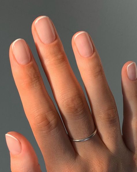 Summer Nail Colors, Minimal Nails, Blue Nail, Summer Nails Colors, Neutral Nails, Manicure Y Pedicure, Minimalist Nails, Healthy Nails, Dream Nails