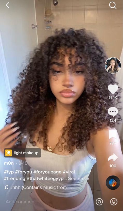 Long 3b Curly Hair With Bangs, 3b Hair Bangs, Light Bangs Curly Hair, 3c Curly Hair With Bangs, Coily Bangs, 3b Bangs, 3c Bangs, 3b Curly Hair Bangs, Curly Hair W Bangs