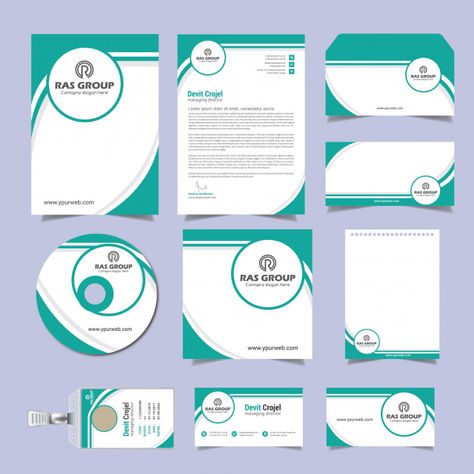 Graphic Design Personal Branding, Company Letterhead Template, Stationery Business Card, Dental Logo Design, Business Card Design Minimalist, Company Letterhead, Stationary Branding, Corporate Stationery, Dental Logo