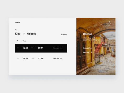 Site for buying tickets for trains. Buy Tickets Web Design, Ticket Design, Web Ui Design, Train Tickets, Web Designer, Buy Tickets, Ui Ux Design, Ux Design, Ui Design