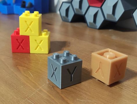 Lego Calibration Cube by EnginEli - Thingiverse Cool 3d, Lego Ideas, 3d Logo, Free Tools, Logo Maker, Architecture Art, 3d Printer, 3d Print, 3d Printing