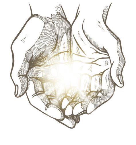 Worship Hands Drawing, Drawing Possess, Gods Hands Drawing, Healer Tattoo, Sketches Vintage, Jesus Hands, God In Heaven, Gods Hands, Graphic Design Vector