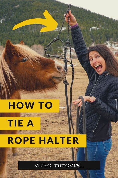 How To Tie A Rope Halter, Charles Marion Russell, Horse Tack Diy, Horse Tack Rooms, Rope Halter, All About Horses, Horse Tack, Horseback Riding, Horse Riding