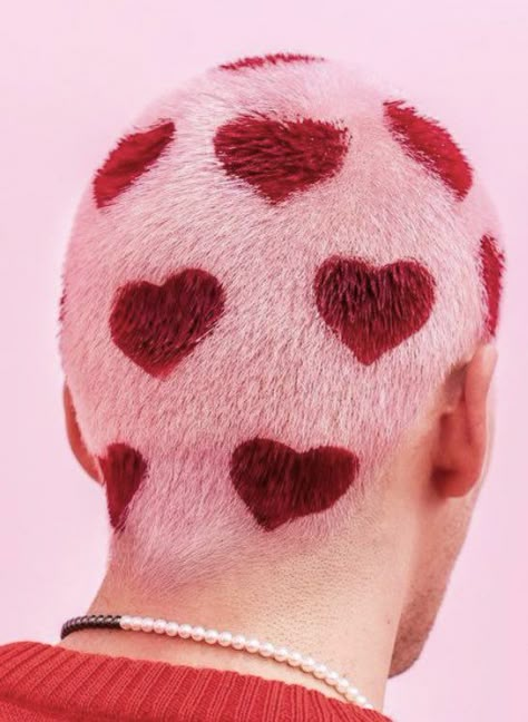 Buzzcut Hair, Curly Mullet Hairstyle, Curly Mullet Hairstyle Women, Shaved Head Designs, Hair Heart, Dyed Hair Men, Mullet Hairstyle Women Curly, Shaved Hair Designs, Buzzed Hair