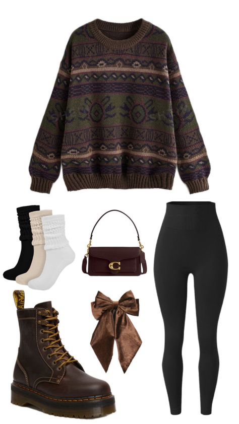 Brown Docs, Docs Outfit, Winter Outfits, Outfit Inspirations, Cute Outfits, Fall Winter