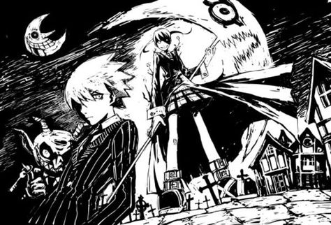 Madness | Soul Eater | Know Your Meme Soul Eater Black And White, Free Soul Eater, Soul Eater Manga, Free Soul, Soul Eater, Moon, Wallpapers, Black And White, White