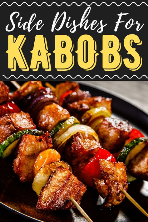 Leftover Kabobs What To Do With, Rice With Kabobs, Kabobs On The Grill Sides Dishes, Rice For Kabobs, Sides With Kabobs, Sides With Kabobs On The Grill, Side Dishes With Kabobs, Sides To Go With Kabobs, Chicken Kebab Side Dishes