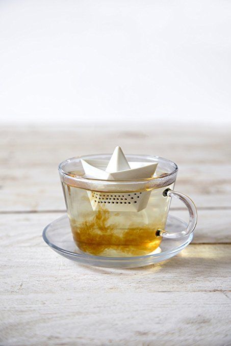 PAPER BOAT Tea Infuser Strainer by OTOTO: Amazon.co.uk: Kitchen & Home Tea Infusers, Paper Boat, Tea Strainer, Tea Infuser, Tea Sets, Tea Bag, Tea Set, Tea Time, Tea Cups