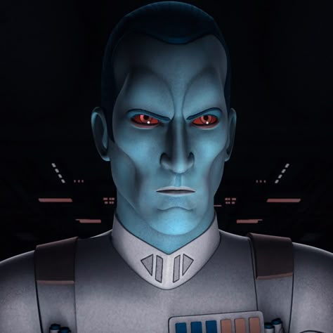 Thrawn Star Wars, Star Wars Pfp, Lars Mikkelsen, Chiss Ascendancy, Star Wars Icon, Admiral Thrawn, Sw Rebels, Grand Admiral Thrawn, 29 Days