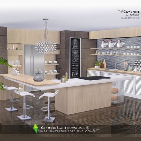 Published Nov 27, 2021 Sims4cc Kitchen, Simcredible Sims 4, Sims 4 Kitchen, Die Sims 4, Mod Furniture, Sims 4 Bedroom, Kitchen Clutter, Casas The Sims 4, Sims 4 Cc Furniture