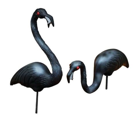 Zombie Flamingo Halloween Decorations Are Here To Make Your Lawn Extra Spooky Black Zombie, Lawn Ornament, Fun Halloween Decor, Scary Halloween Decorations, Lawn Ornaments, Harvest Decorations, Zombie Halloween, Theme Halloween, Fall Halloween Decor