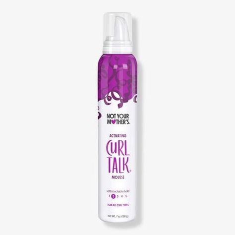 Site Search | Ulta Beauty Curl Talk, Not Your Mothers, Curly Hair Mousse, Curl Mousse, Make Hair Thicker, Volume Curls, Frizz Free Curls, Low Porosity Hair Products, Hair Mousse