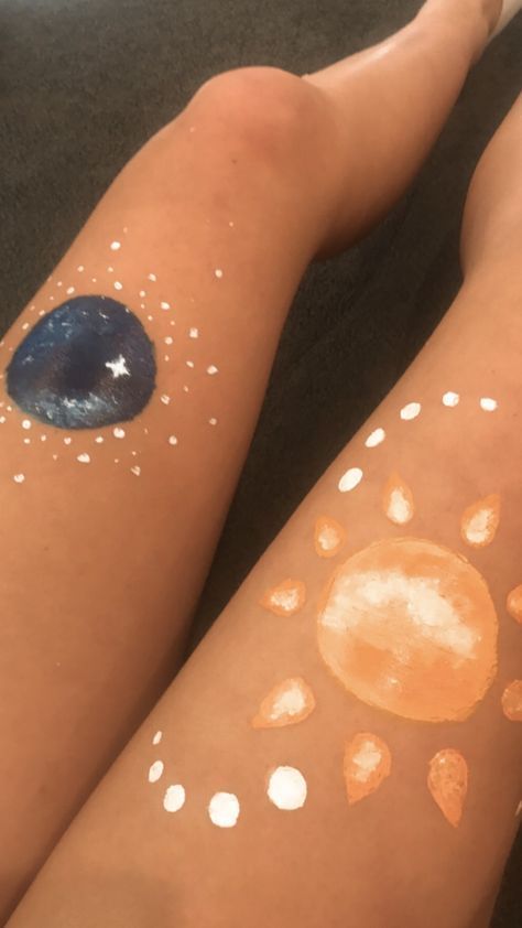 Leg Paint Ideas, Leg Drawings, Leg Painting Ideas, Bored Drawing, Skin Painting, Tan Aesthetic, Arm Painting, Leg Painting, Leg Art