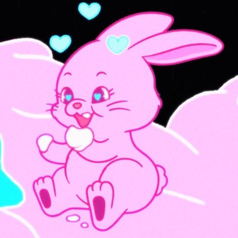 Newjeans Tokki Bunny, Newjeans Bunny Wallpaper, New Jeans Bunny Wallpaper, Newjeans Bunny Icon, Nwjns Bunny, Nwjns Aesthetic, Bunnies Newjeans, Bunny Icon, Newjeans Bunnies