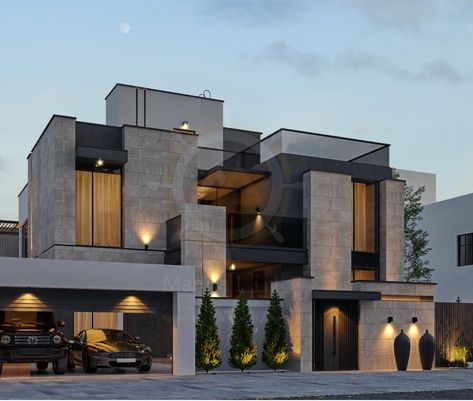 Home Designs Exterior, Luxury Houses Mansions, Hiasan Bilik Tidur, Dream Life House, Modern House Facades, Modern Exterior House Designs, Architect Design House, Architecture Model House, House Outside Design